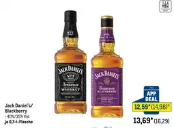 METRO Jack Daniel's/Blackberry Angebot