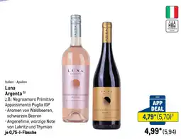 METRO Luna Argenta Angebot