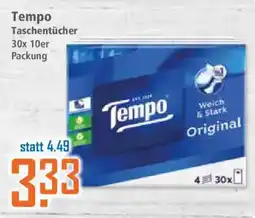 Klaas und Kock Tempo Taschentücher Angebot