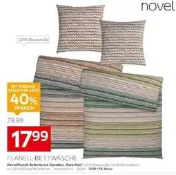 XXXLutz Novel Flanell-Bettwäsche-Garnitur „Cozy Knit“ Angebot