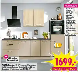 Möbel Boss PINO Einbauküche, PN 105 Angebot