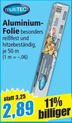 Norma multiTEC Aluminium-Folie Angebot