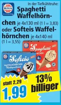 Norma Riva Spaghetti Waffelhörnchen Angebot