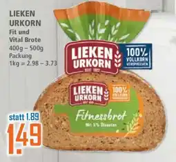 Klaas und Kock LIEKEN URKORN Fitnessbrot Angebot