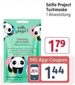 Rossmann Selfie Project Tuchmaske Angebot