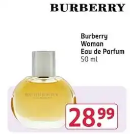 Rossmann Burberry Woman Eau de Parfum Angebot