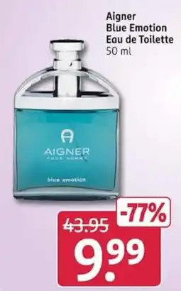 Rossmann Aigner Blue Emotion Eau de Toilette Angebot