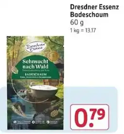 Rossmann Dresdner Essenz Badeschaum Angebot