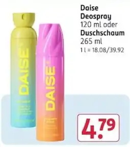 Rossmann Daise Deospray Angebot