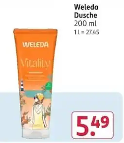 Rossmann Weleda Dusche Angebot