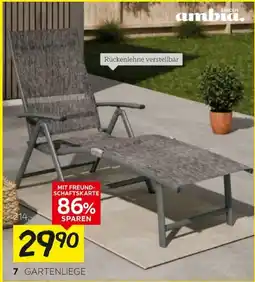 XXXLutz Garden ambia gartenliege Angebot