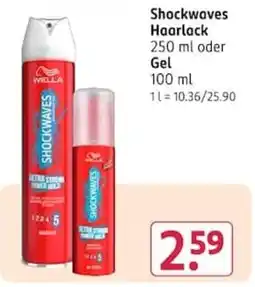 Rossmann Shockwaves Haarlack Angebot