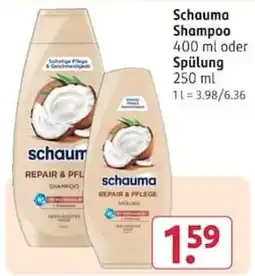 Rossmann Schauma Repair & Pflege Shampoo Angebot