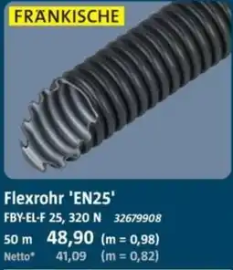 Bauhaus FRANKISCHE Flexrohr 'EN25' Angebot