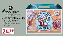 Rossmann Accentra Mens Adventskalender Angebot