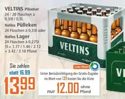 Klaas und Kock VELTINS Pilsener Angebot