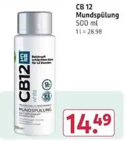 Rossmann CB12 Mundspülung Angebot
