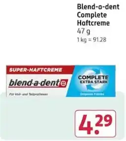 Rossmann Blend-a-dent Complete Haftcreme Angebot