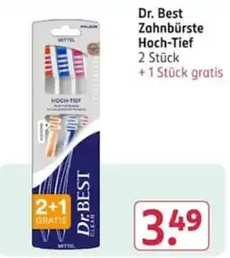 Rossmann Dr. Best Zahnbrüste Hoch-Tief Angebot