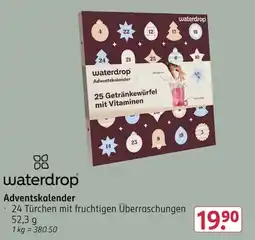 Rossmann waterdrop Adventskalender Angebot