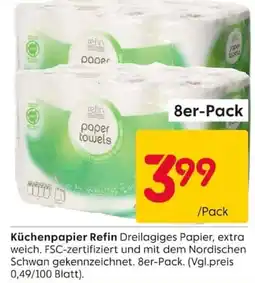 Rusta Küchenpapier Refin Angebot