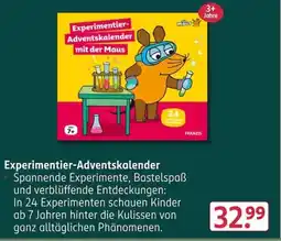 Rossmann Experimentier-Adventskalender mit der Maus Angebot