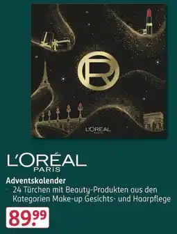 Rossmann L'ORÉAL PARIS Adventskalender Angebot