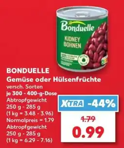 Kaufland Bonduelle Kidney Bohnen Angebot