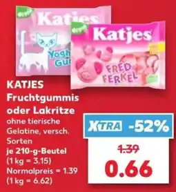 Kaufland Katjes Fruchtgummis oder Lakritze Angebot
