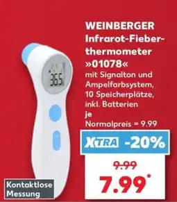Kaufland WEINBERGER Infrarot-Fieberthermometer Angebot