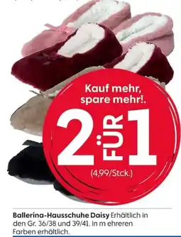 Rusta Ballerina-Hausschuhe Daisy Angebot