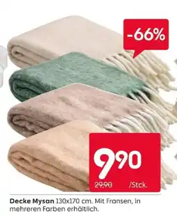 Rusta Decke Mysan Angebot