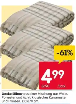 Rusta Decke Ellinor Angebot