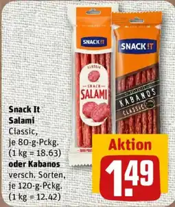 nahkauf Snack It Salami Classic Angebot