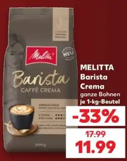 Kaufland MELITTA Barista Crema Angebot