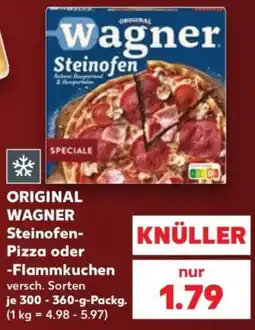 Kaufland ORIGINAL WAGNER Steinofen-Pizza Angebot