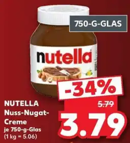 Kaufland Nutella Nuss-Nugat-Creme Angebot