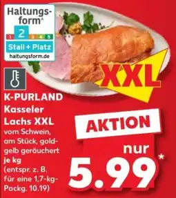 Kaufland K-PURLAND Kasseler Lachs XXL Angebot