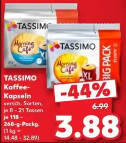 Kaufland TASSIMO Kaffee-Kapseln Angebot