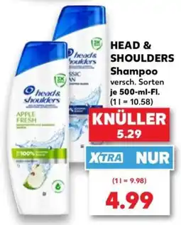 Kaufland HEAD & SHOULDERS Shampoo Angebot