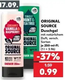 Kaufland ORIGINAL SOURCE Duschgel Angebot