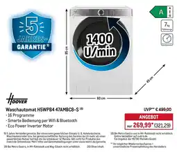 METRO Hoover Waschautomat H5WPB4 47AMBC8-S Angebot