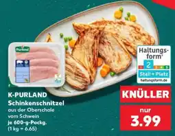Kaufland K-PURLAND Schinkenschnitzel Angebot