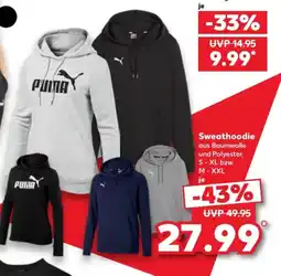 Kaufland Sweathoodie PUMA Angebot