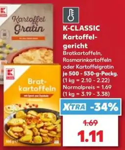 Kaufland K-CLASSIC Kartoffelgericht Angebot