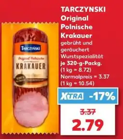 Kaufland TARCZYNSKI Original Polnische Krakauer Angebot
