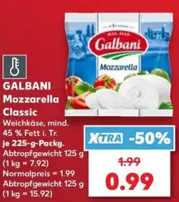 Kaufland Galbani Mozzarella Classic Angebot