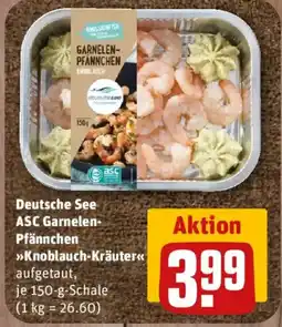 nahkauf Deutsche See ASC Garnelen-Pfännchen Angebot