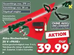 Kaufland Akku-Hochentaster 20 V »PAHE« Angebot