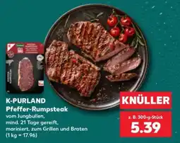 Kaufland K-PURLAND Pfeffer-Rumpsteak Angebot